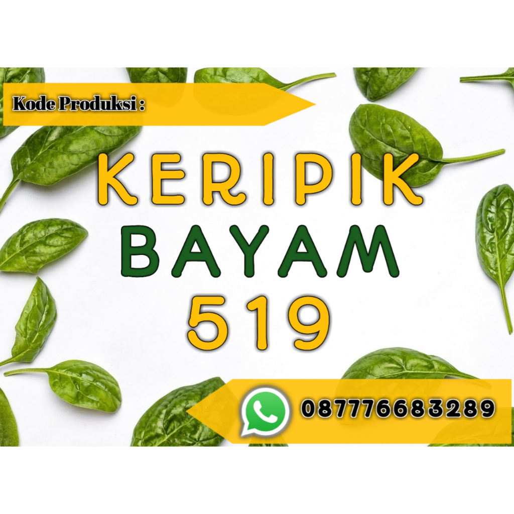 

Keripik Bayam
