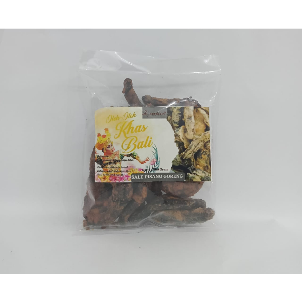 

Pisang sale Goreng D"Peken Oleh oleh Khas bali 200gr