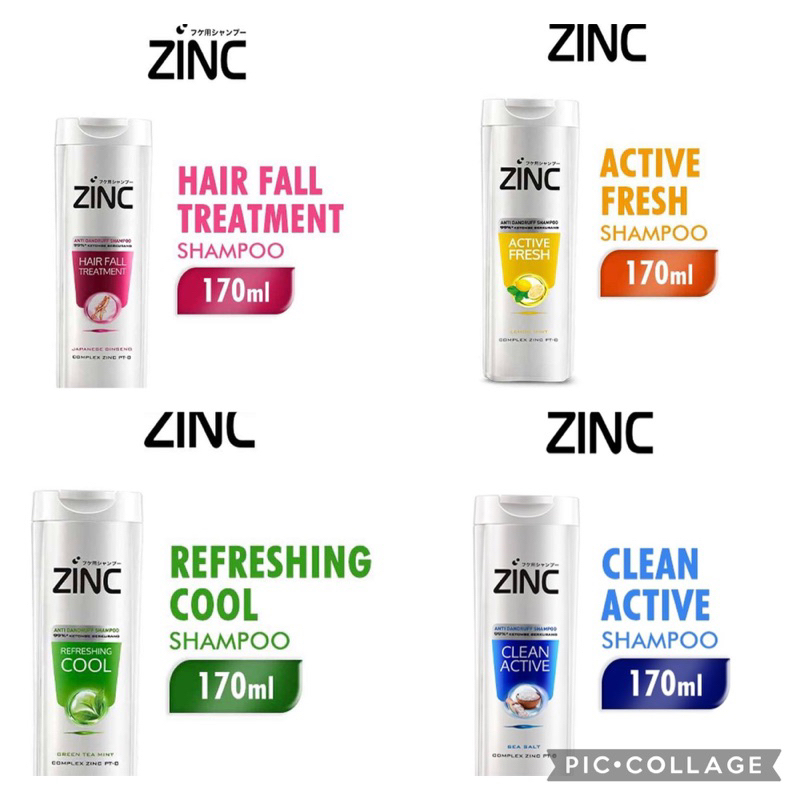 zinc shampoo 170ml