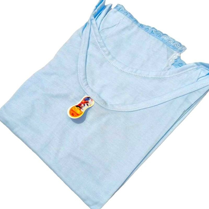 Androk Singlet Terusan Panjang Wanita Katun Adem