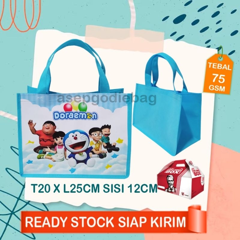 

Tas Ulang Tahun doraemon/Goodie bag ultah anak doremon