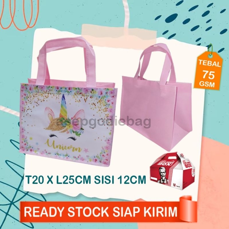 

Tas ulang tahun anak unicorn/souvenir ulang tahun murah unicorn