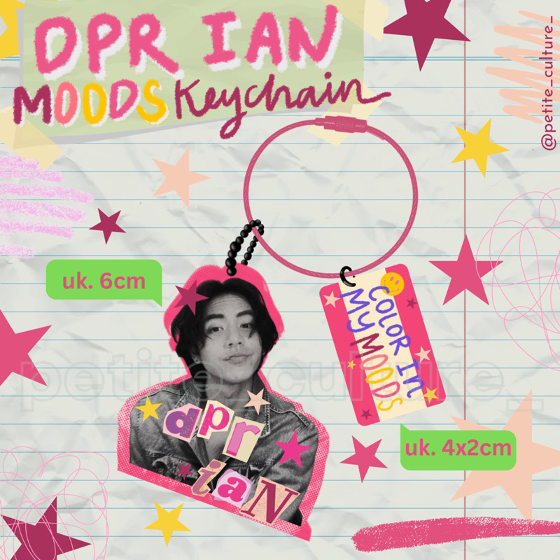 DPR IAN Moods Keychain