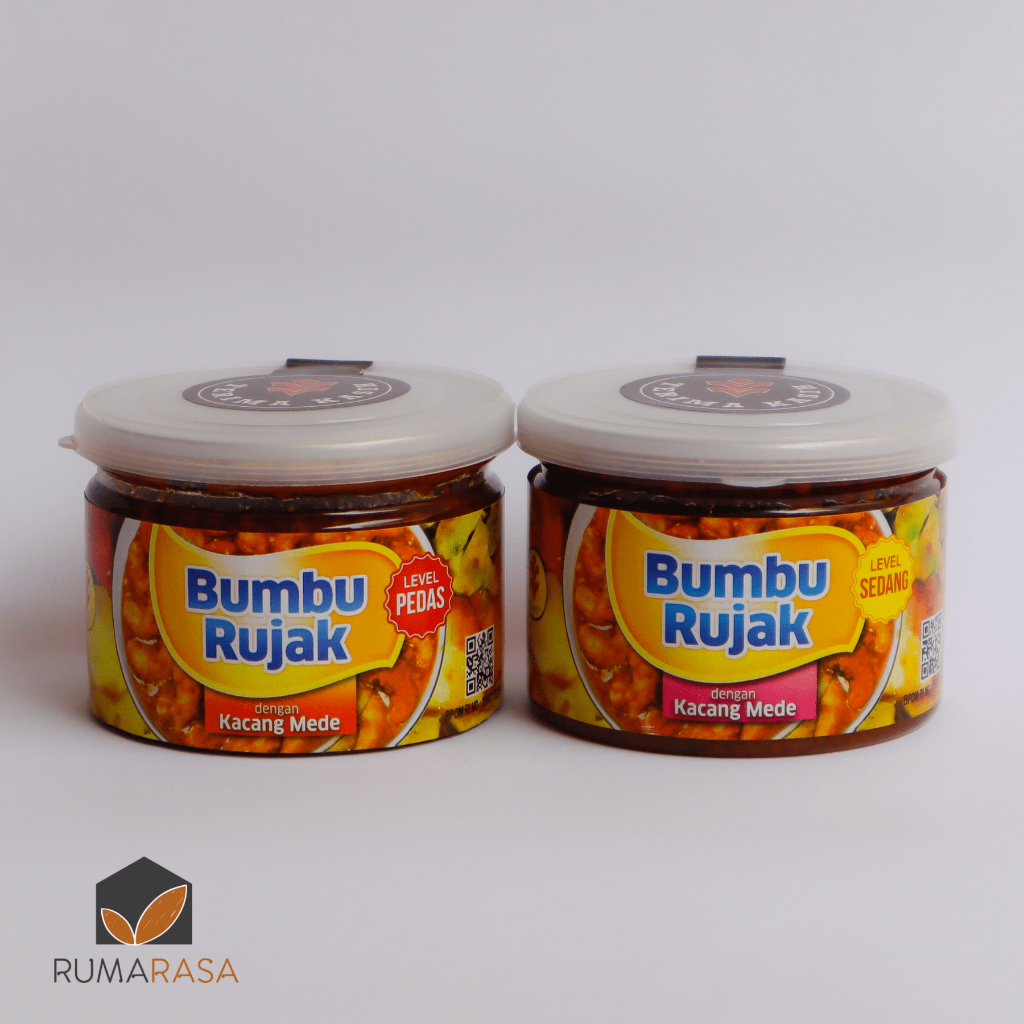 

Bumbu Rujak Buah HAESA Kacang Mede Kaleng Cup 150 g / Sambal Rujak Buah Gula Merah