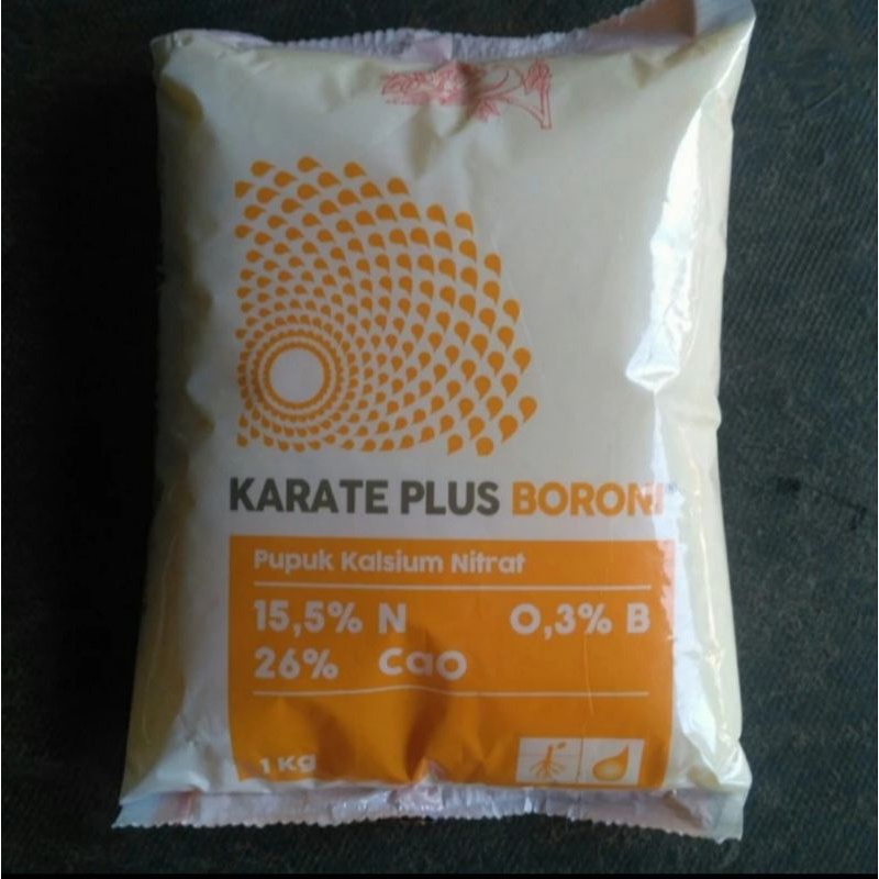 Baymarkeet Pupuk Meroke Karate Boroni/Calsium Nitrat Plus Boron Kemasan 1 Kg