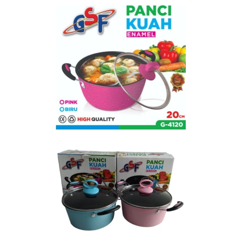 PANCI KUAH ENAMEL 20CM GSF G4120