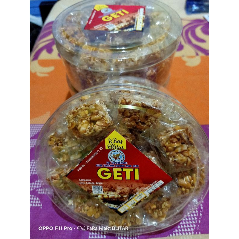 GETI KACANG WIJEN TOPLES KHAS BLITAR