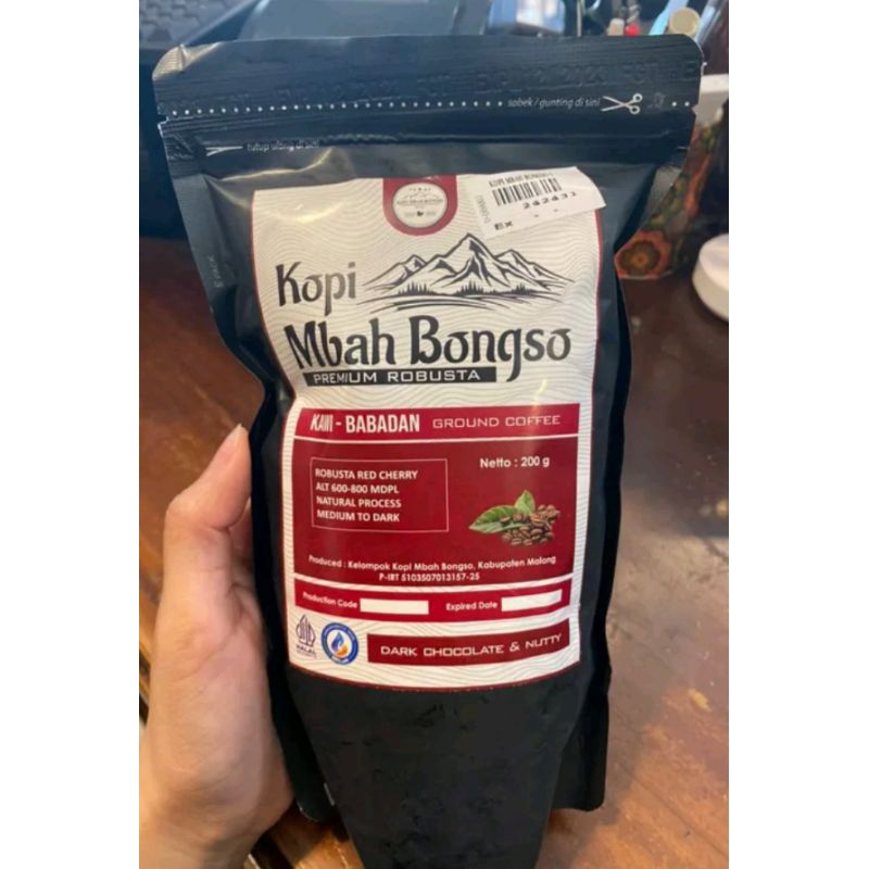 

KOPI BUBUK SUPER "MBAH BONGSO" ROBUSTA 200gr