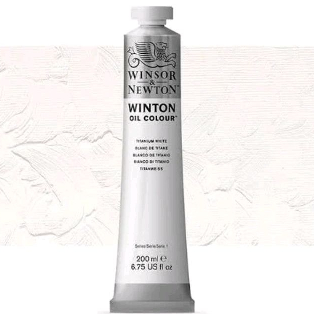 

Dck Cat Minyak WINTON OIL COLOUR 200 ML Titanium White WINSOR & NEWTON