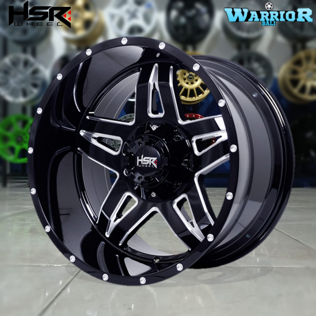 Velg Mobil Offroad Ring 20 HSR FG MADOKA Untuk Jeep Rubicon Wrangler Journey R20