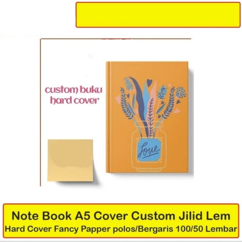 

NOTE BOOK CUSTOM MURAH