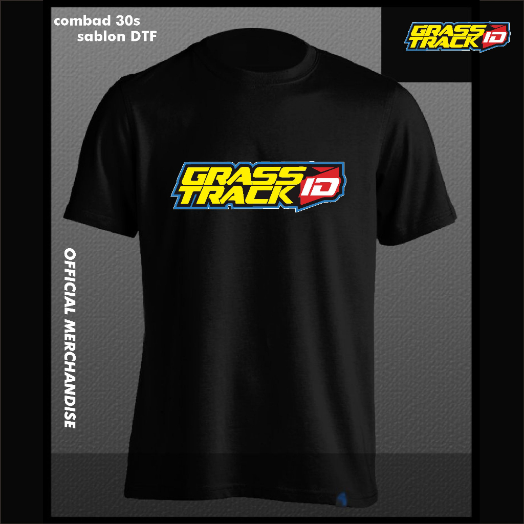 Kaos Grasstrack ID/ Hitam/ Kaos Racing/ Kaos Motorcross/ Kaos Trail/ Kaos Grasstrack/ Kaos Grasstrac