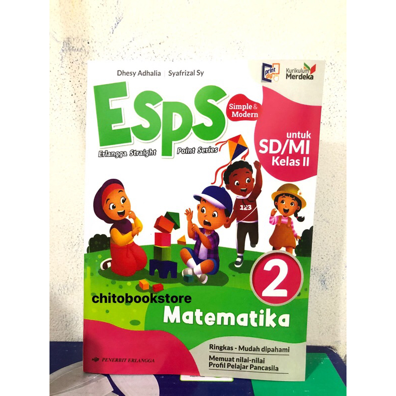 

Buku Esps Matematika untuk SD / MI kelas 2 kurikulum merdeka