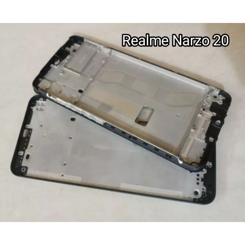 Frame tulang tengah Realme Narzo 20 Midle Frame tulang lcd tatakan mesin