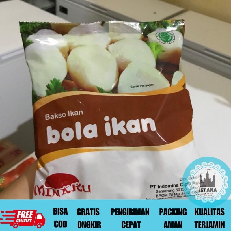 

MINAKU BAKSO BOLA IKAN 500 GRAM