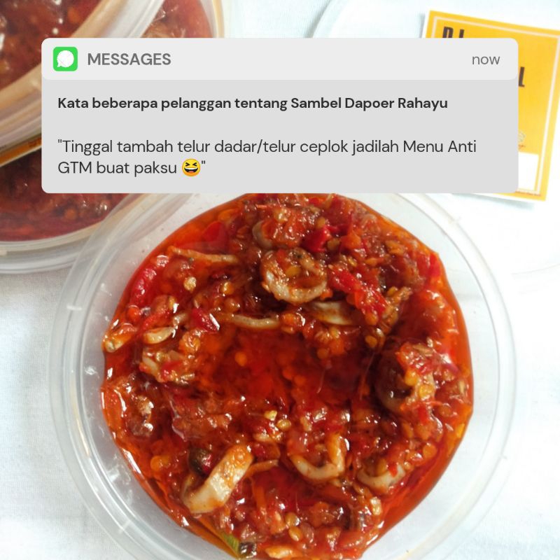 

Sambel Cumi/ Sambel Kerang