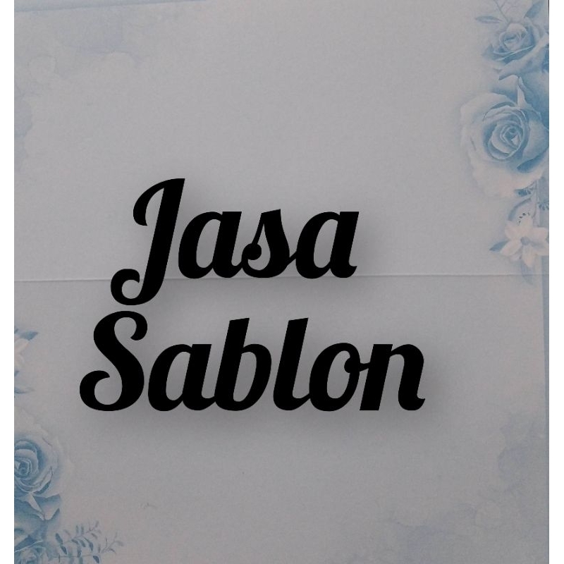 

jasa sablon
