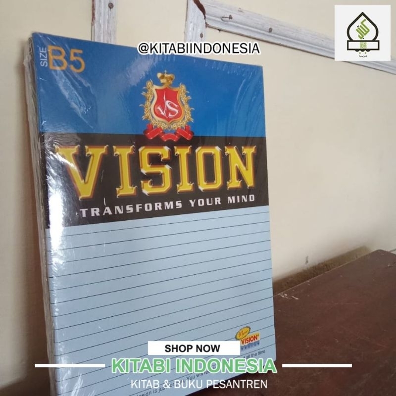 Buku Tulis Vision 1 Pack isi 6 Ukuran B5