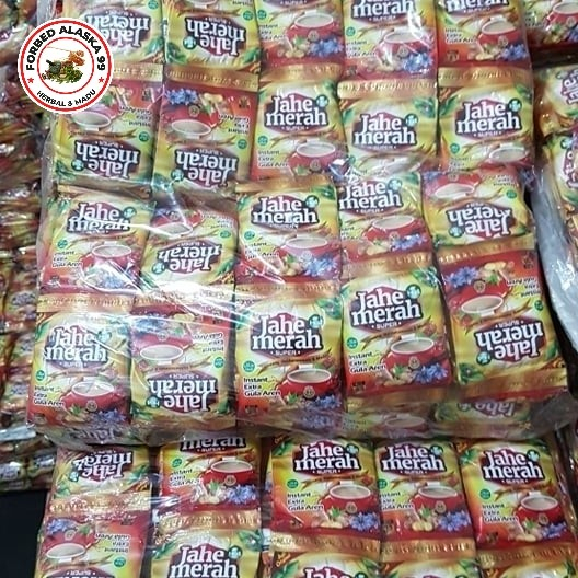 

JAHE MERAH H64 EKSTRA GULA AREN PER BAL isi 20 renceng - jahe merah - jahe sachet - jahe bubuk