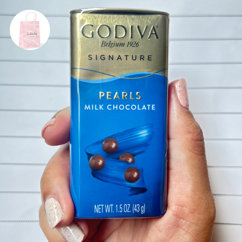 

GODIVA PEARLS MILK CHOCOLATE / COKLAT GODIVA PEARLS MILK