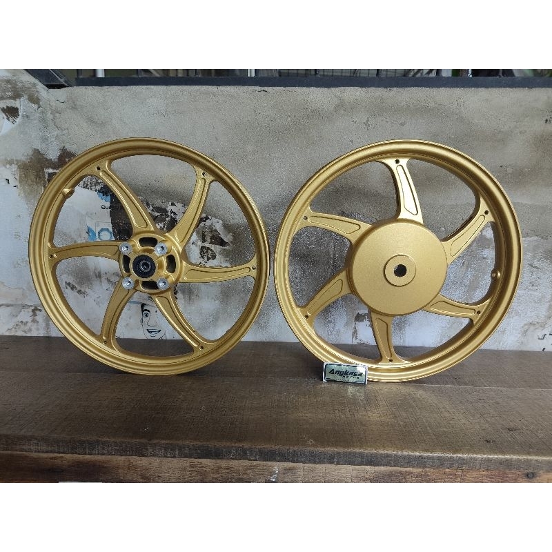 velg vnd racing six star Yamaha mio m3 Mio 125 xeon soul gt 125 1.40 1.60 14