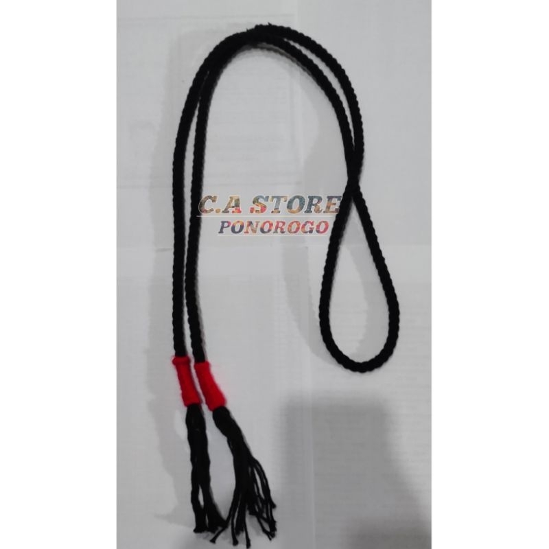 Tali celana kolor warok ponorogo dan celana pencak silat warna  full hitam