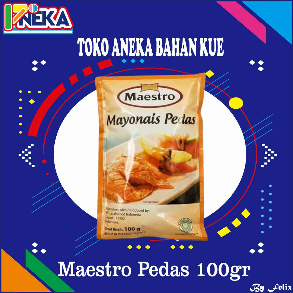 

Mayonaise maestro pedas 100gr