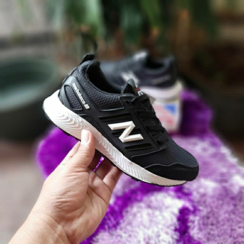 SEPATU ANAK SEKOLAH SNEAKERS NB MODEL TALI LAKI LAKI DAN PEREMPUAN