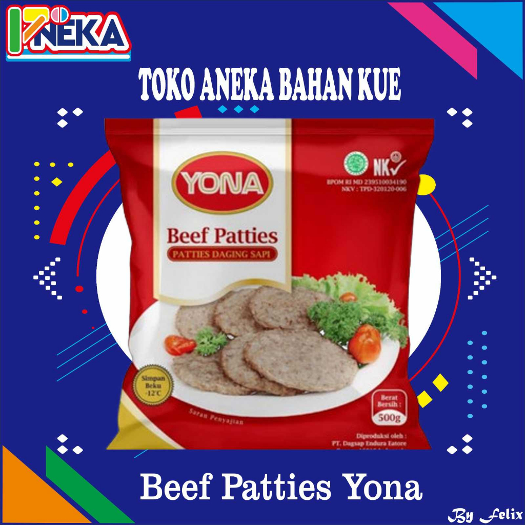 

Yona Beef Patties 500GR