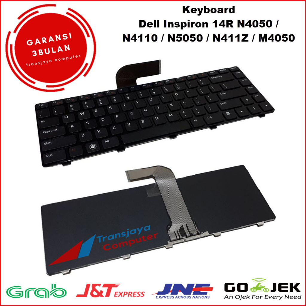 Keyboard Laptop Inspiron 14R N4050 N4110 N5050 N411Z M4050
