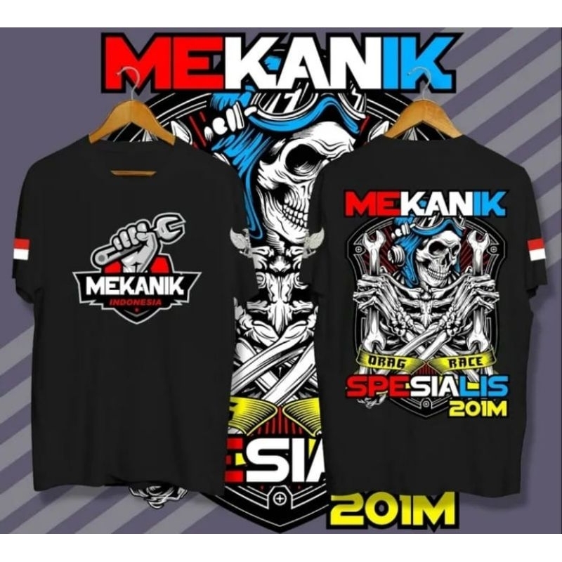 BAJU DISTRO MEKANIK INDONESIA