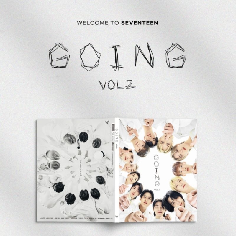 [BOOKED] SEVENTEEN GOING MAGAZINE VOL 2 SCOUPS JEONGHAN JOSHUA JUN HOSHI WONWOO WOOZI THE 8 DK DOKYE