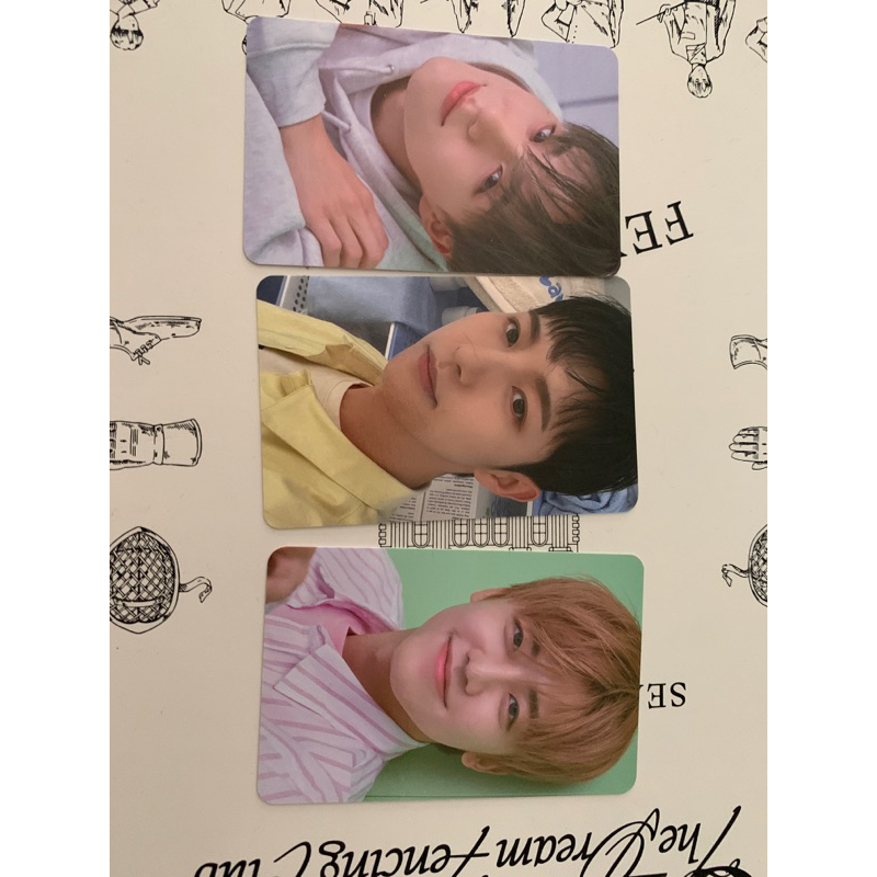 tc photocard laundry shop nct dream jeno jaemin rj