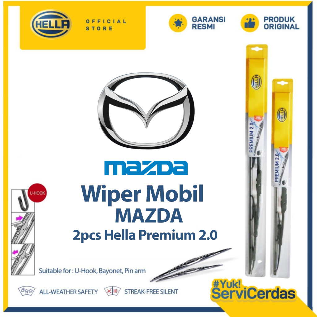 Wiper Mobil MAZDA - HELLA Premium 2.0