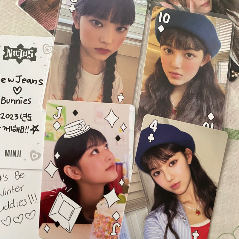 Newjeans Haerin & Danielle sg23 Photocard