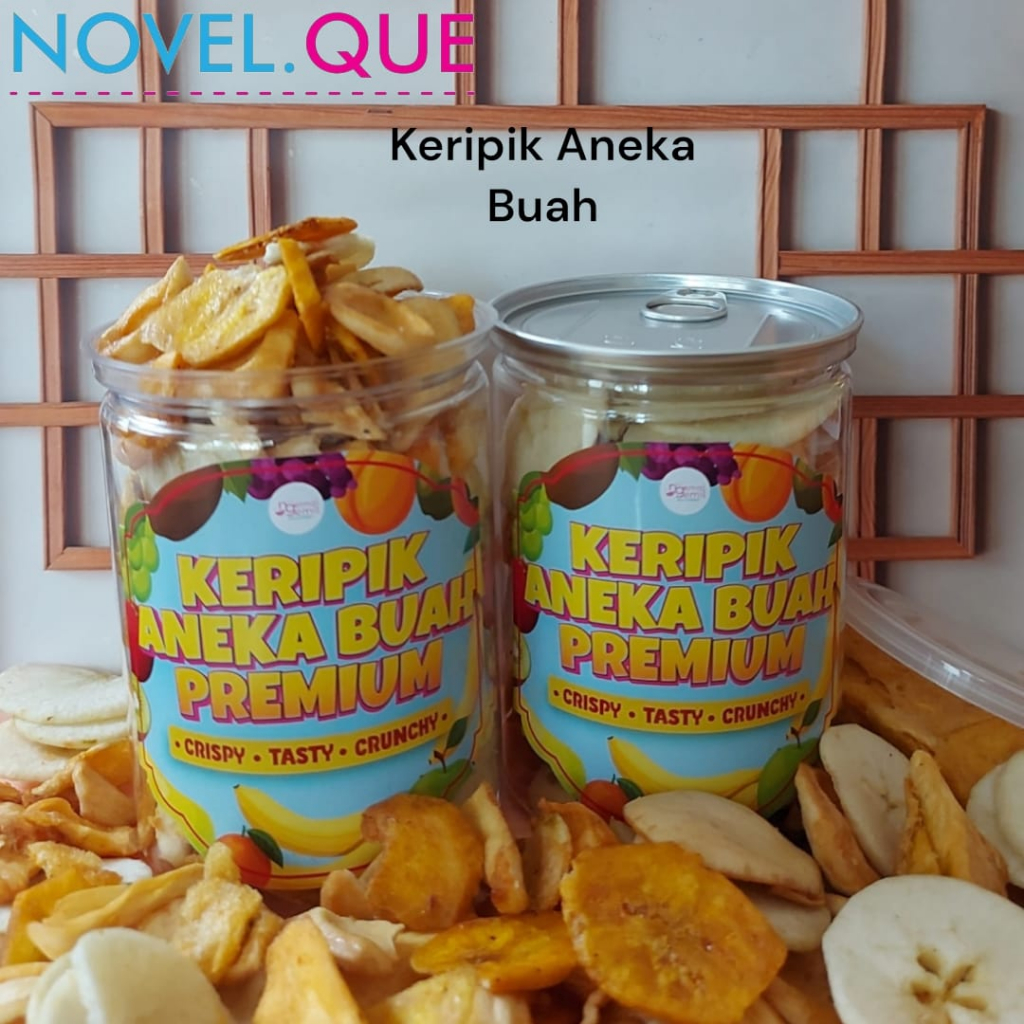 

Can Keripik Aneka Buah Mix Kualitas Premium