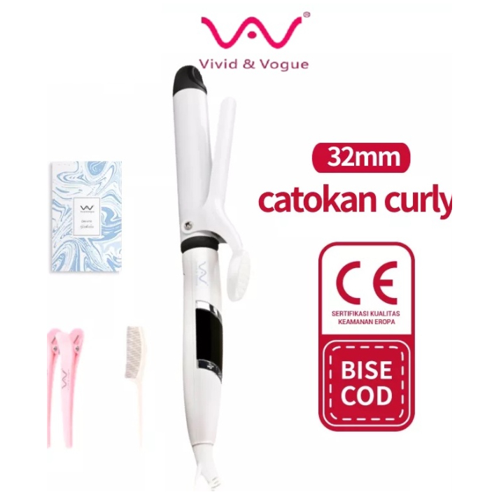 VIVID VOGUE Curly Rambut 32mm