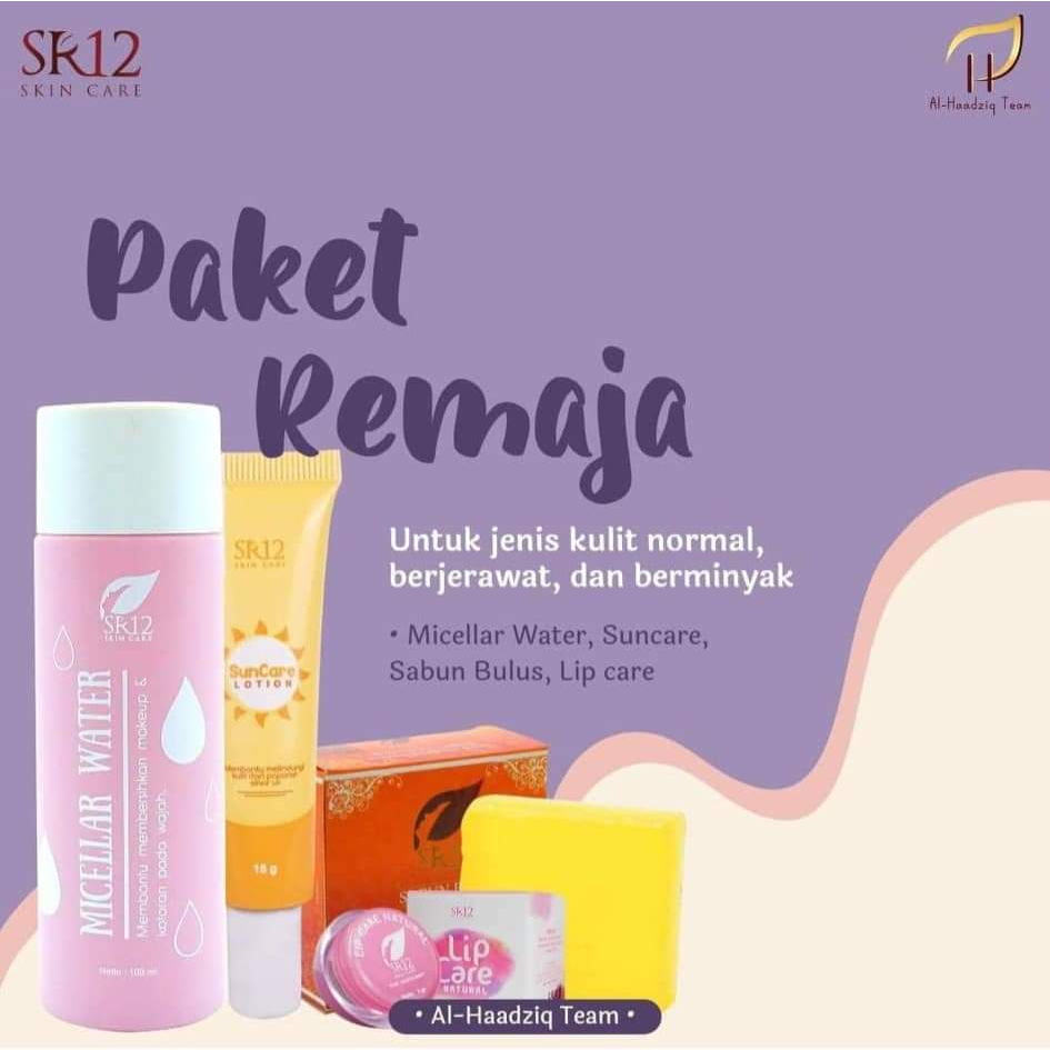 Paket Skincare SR12 khusus Remaja sesuai jenis kulit