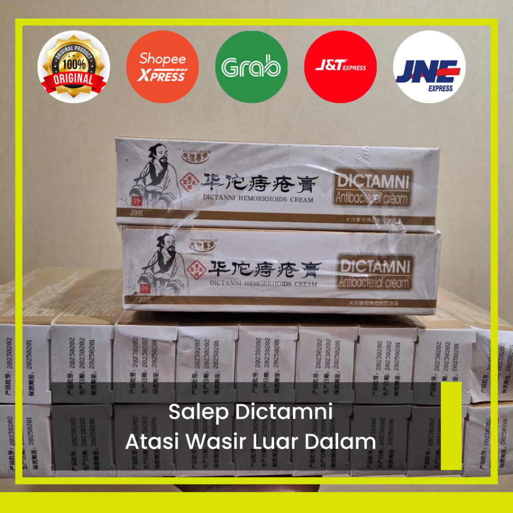 Obat Wasir Ampuh HUA TUO DICTAMNI 100% asli ambien ambeyen ambeien ambian hemorrhoids salep cream An