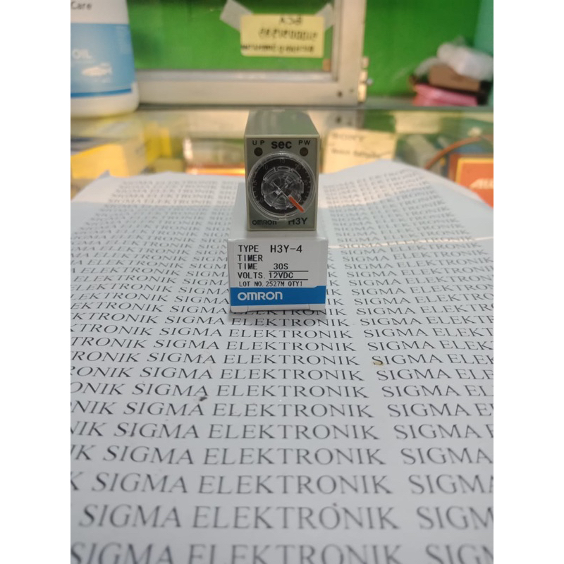 H3Y-4 DC 12V Timer Delay 0-30 DETIK Solid-State