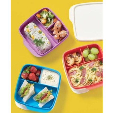 PROMO CUCI GUDANG TERMURAH lolly tup tupperware bekal makan peralatan makan tempat makan cocok bagi 