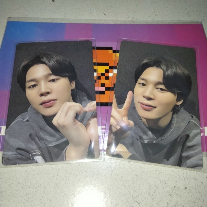 SALE Official RPC FACE JIMIN Peace Love Hoodie Abu random photocard bts