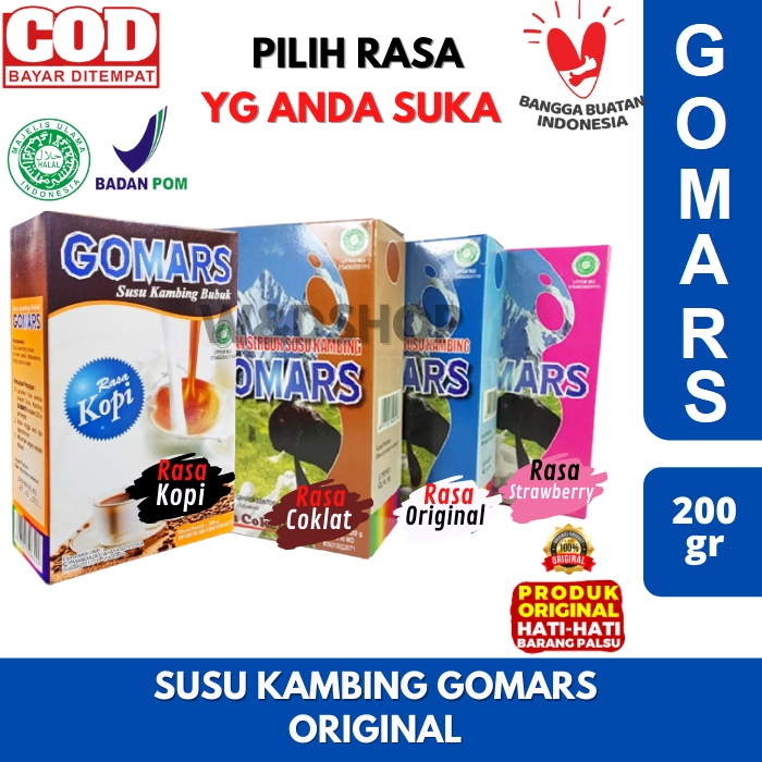 

Gomars susu kambing bubuk ,susu kambing etawa gomars