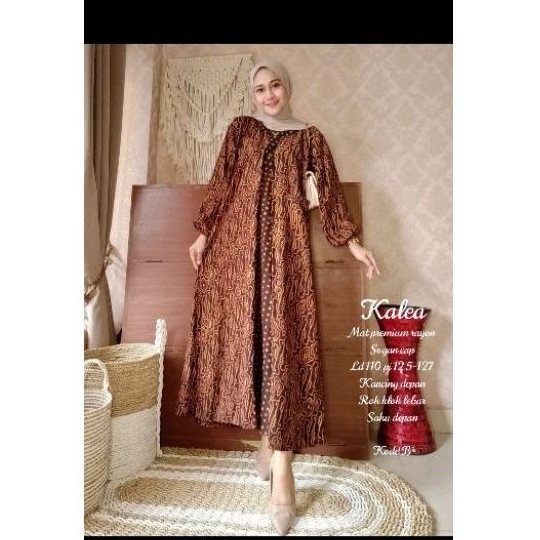 Gamis Batik Sogan