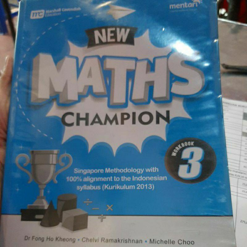 

Maths Champion workbook 3 penerbit mentari