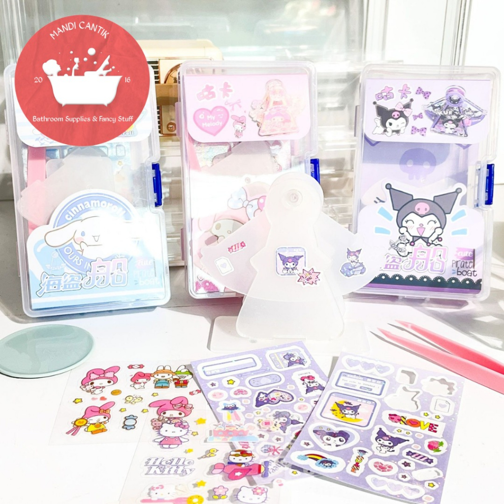 

DIY KORA KORA SANRIO HS-8100 MAINAN SUSUN MINIATUR PUZZLE RAKIT 3D ORIGINAL TERMURAH