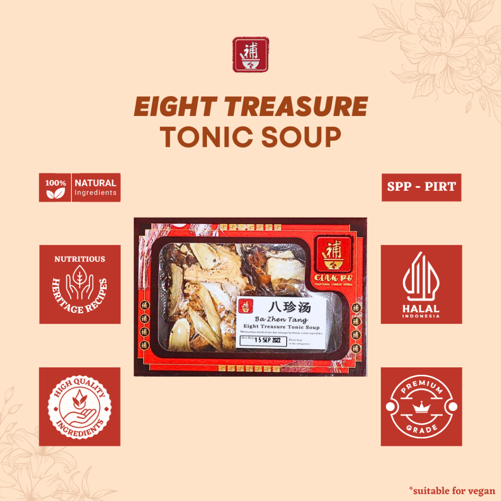 

Ciak Po - Ciakpo Tim Ayam Obat Eight Treasure Tonic Soup