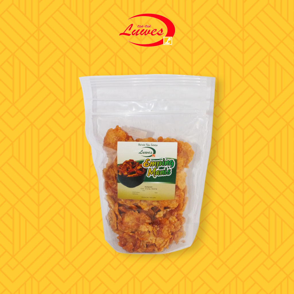 

Emping manis/emping manis pedas