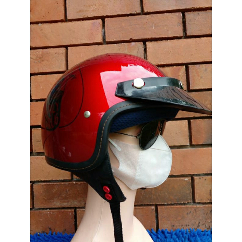 HELM CHIPS BOGO CLASSIK MERK MVSTAR ORIGINAL NOS 5