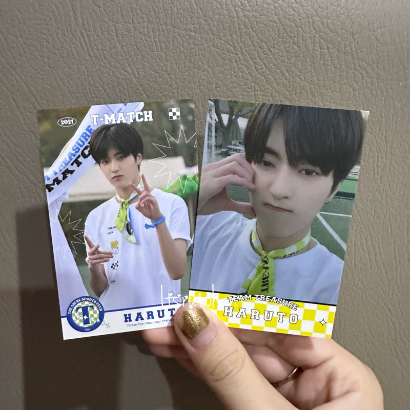 Treasure tmatch 2021 photocard haruto set